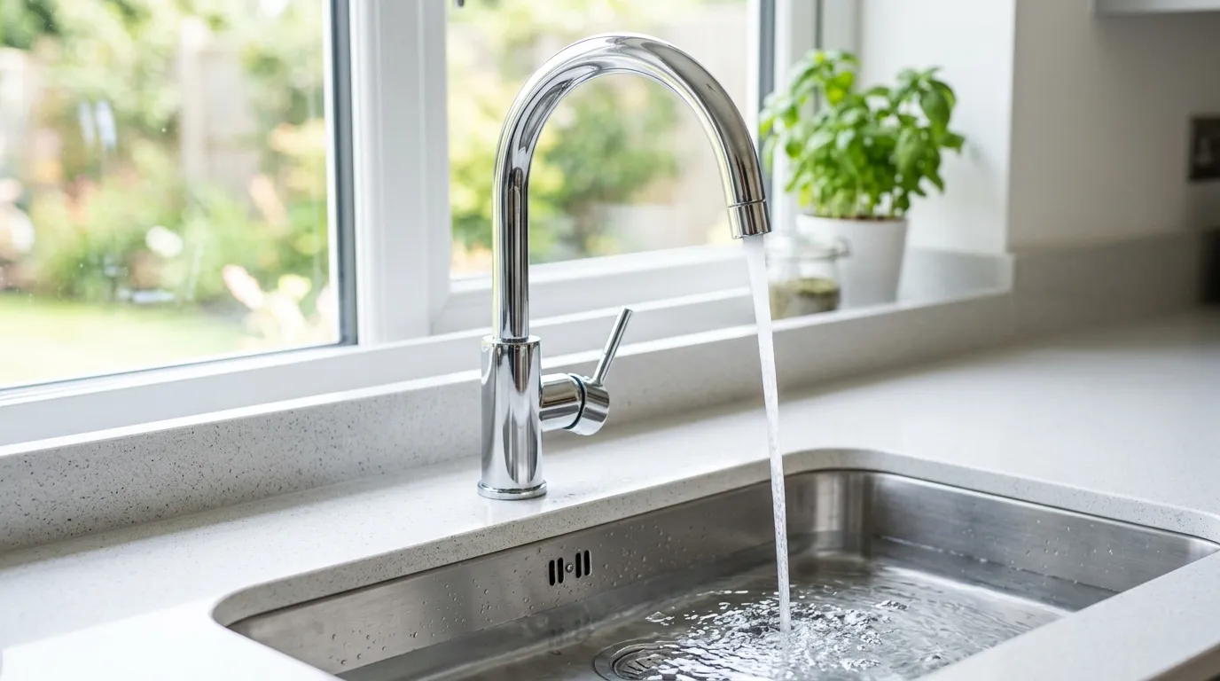 Local Plumbing Master Pros same day plumber fixing a faucet in Powers, MI